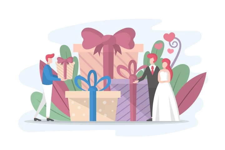 Wedding Gifts Illustration