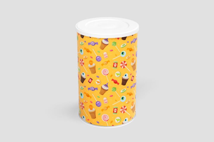 Halloween Treats Free Vector Seamless Pattern