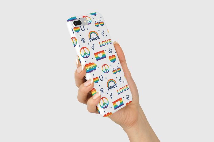 LGBT Symbols Vector Seamless Pattern
