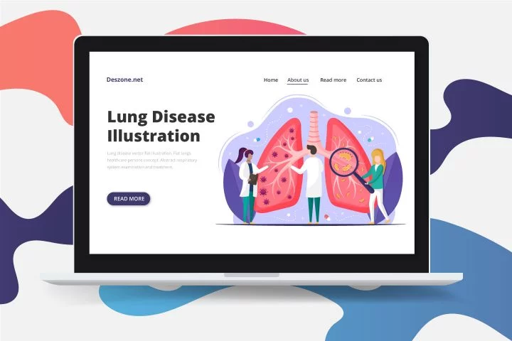 Free Vector Illustration Lung Disease (COVID 19)