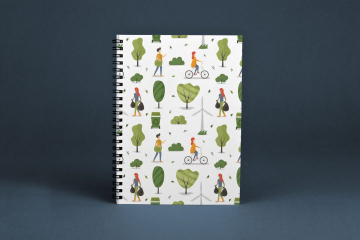 Ecology Concept Vector Free Seamless Pattern