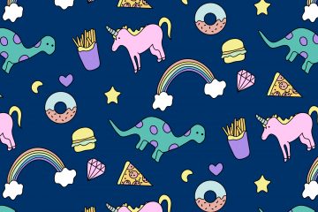 Unicorn and Dinosaur