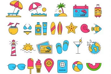 Vacation Icons