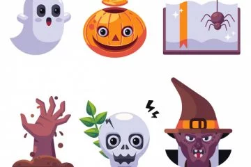 Scary Halloween Symbols