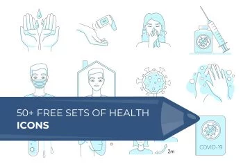 50+ Free Sets of Health Icons
