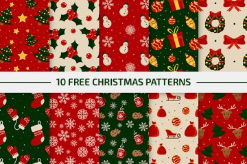 10 Christmas Pattern