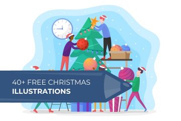 40+ Free Christmas Illustrations
