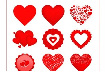 Valentine Heart Icons