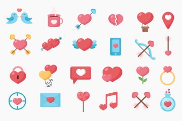 25 Heart Icons